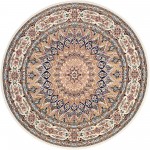 Rug Unique Loom Narenj Ivory Round 5' 0 x 5' 0