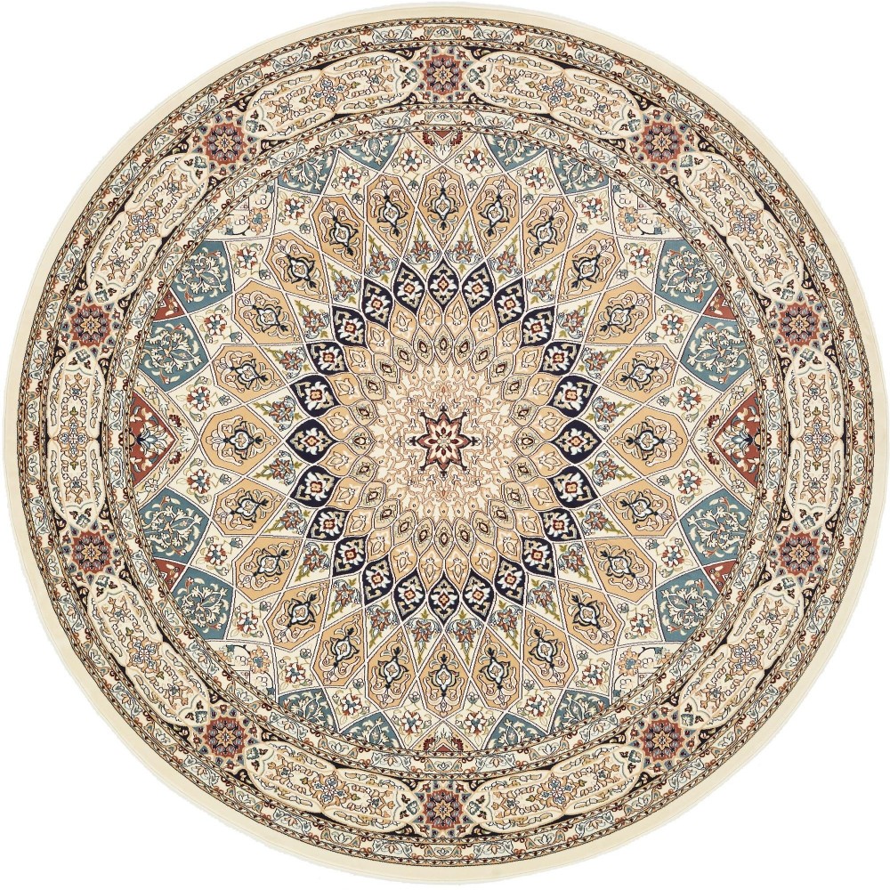 Rug Unique Loom Narenj Ivory Round 10' 0 x 10' 0 Rug Unique Loom Narenj Ivory Round 10' 0 x 10' 0