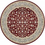 Rug Unique Loom Narenj Burgundy Round 10' 0 x 10' 0