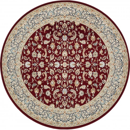 Rug Unique Loom Narenj Burgundy Round 10' 0 x 10' 0