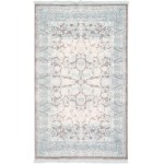 Rug Unique Loom New Classical Blue Rectangular 3' 3 x 5' 3