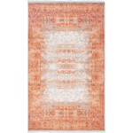 Rug Unique Loom New Classical Terracotta Rectangular 5' 0 x 8' 0