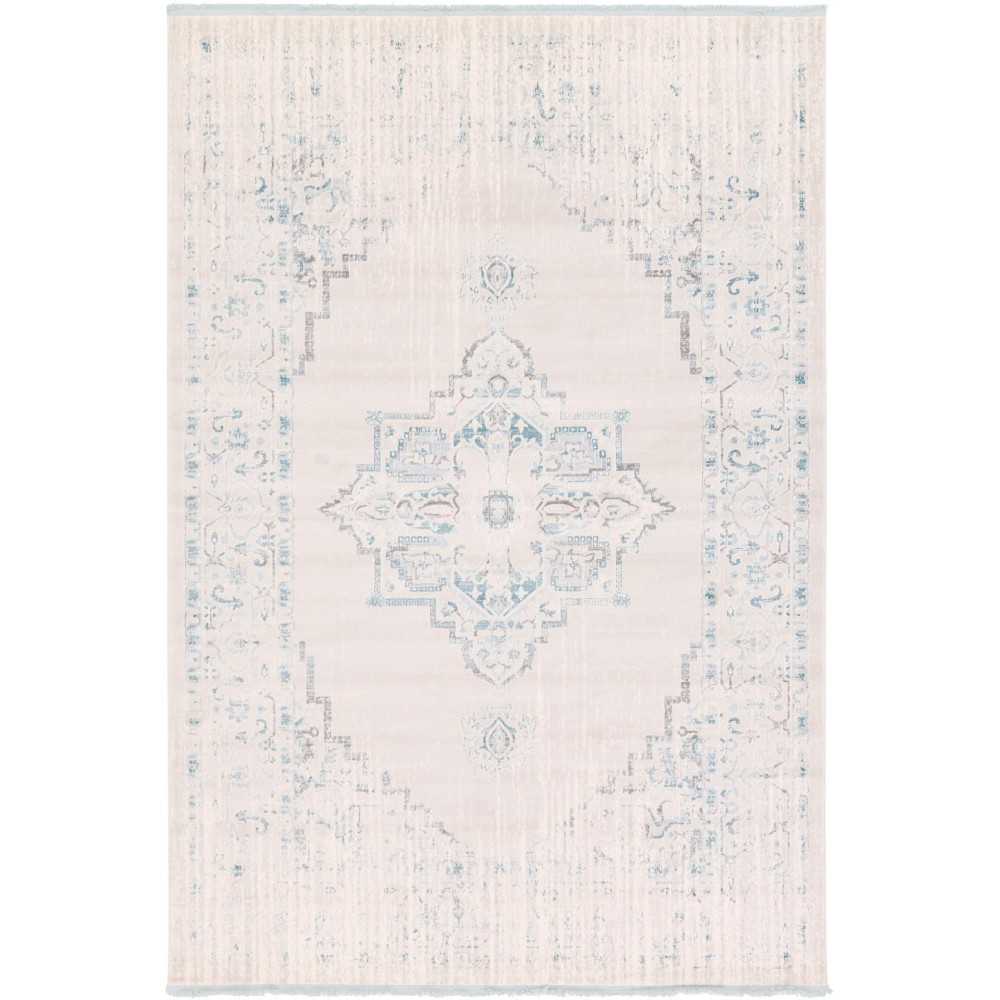 Rug Unique Loom New Classical Ivory Rectangular 7' 0 x 10' 0 Rug Unique Loom New Classical Ivory Rectangular 7' 0 x 10' 0
