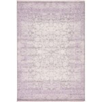 Rug Unique Loom New Classical Purple Rectangular 7' 0 x 10' 0