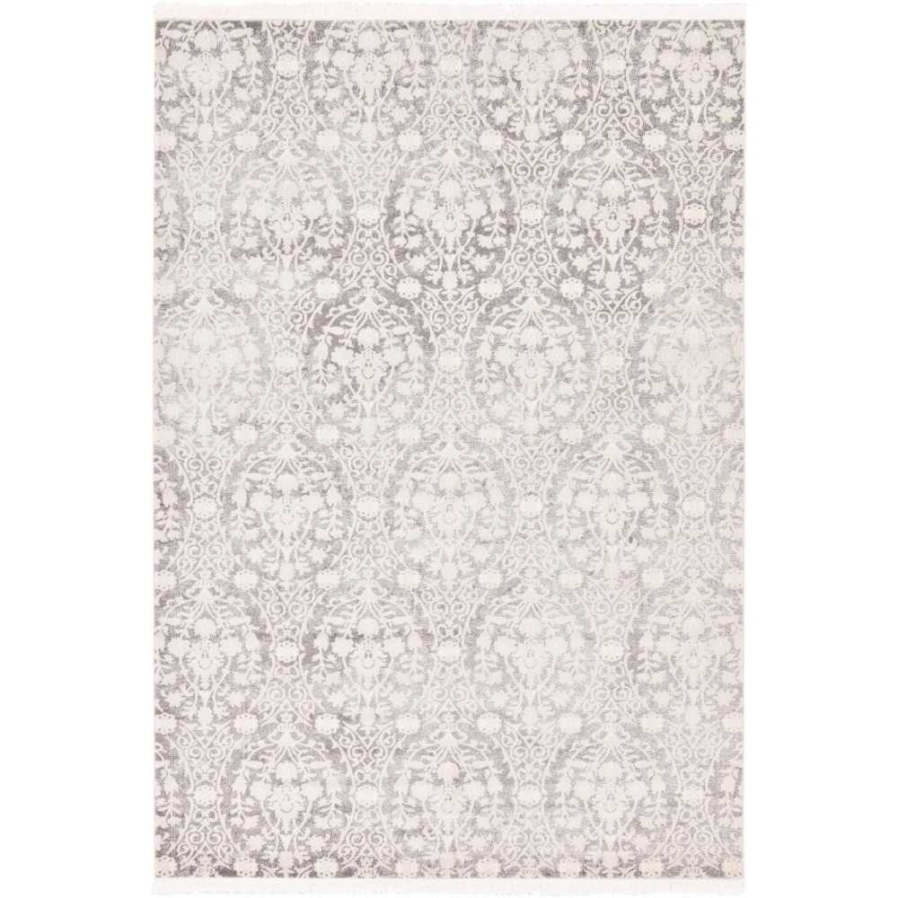 Rug Unique Loom New Classical Gray Rectangular 7' 0 x 10' 0 Rug Unique Loom New Classical Gray Rectangular 7' 0 x 10' 0
