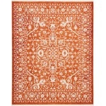 Rug Unique Loom New Classical Terracotta Rectangular 8' 0 x 10' 0