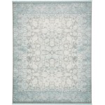 Rug Unique Loom New Classical Blue Rectangular 8' 0 x 10' 0