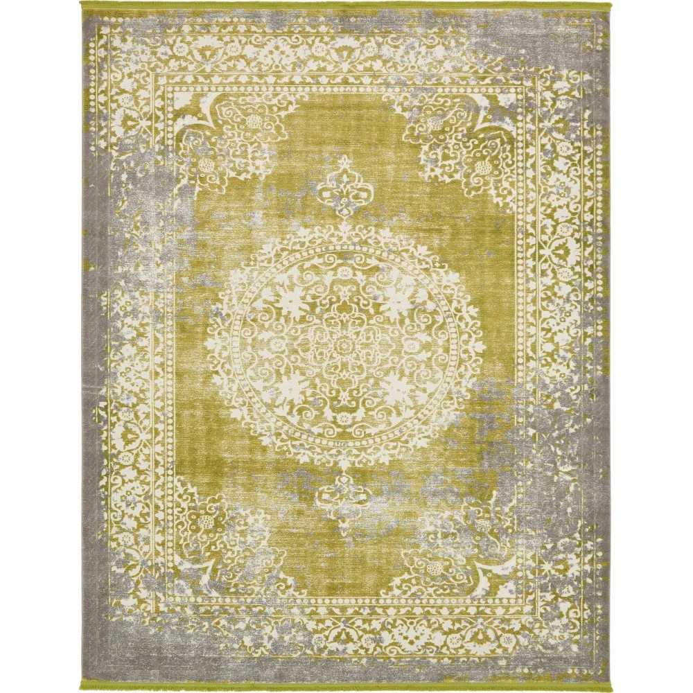 Rug Unique Loom New Classical Light Green Rectangular 8' 0 x 10' 0 Rug Unique Loom New Classical Light Green Rectangular 8' 0 x 10' 0