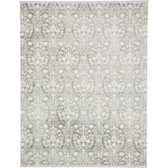 Rug Unique Loom New Classical Gray Rectangular 8' 0 x 10' 0