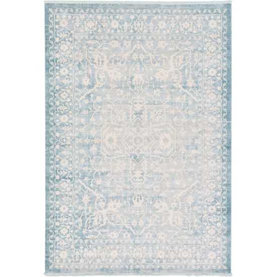 Rug Unique Loom New Classical Blue Rectangular 8' 0 x 11' 4