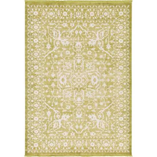 Rug Unique Loom New Classical Light Green Rectangular 8' 0 x 11' 4