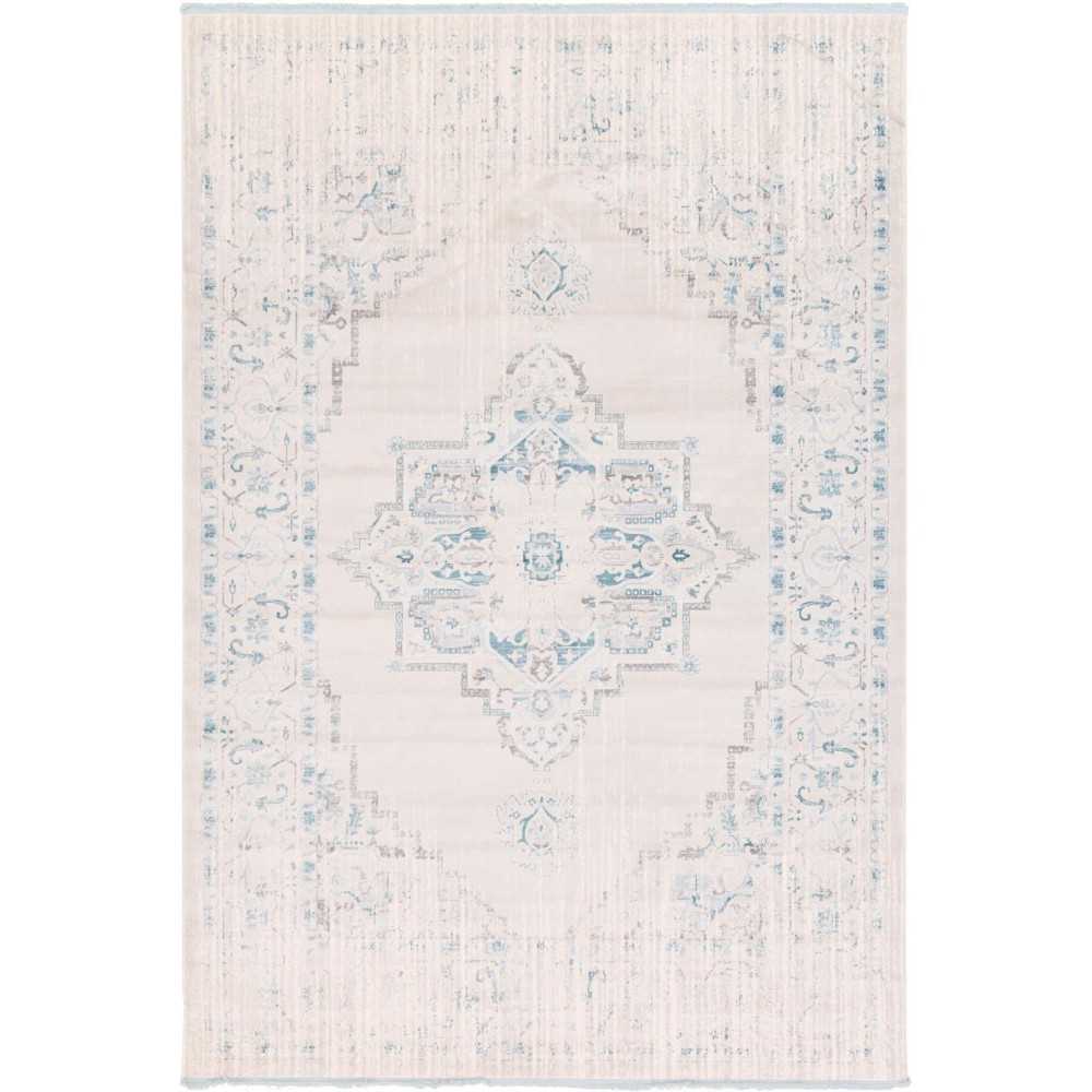 Rug Unique Loom New Classical Ivory Rectangular 8' 0 x 11' 4