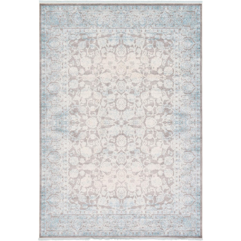 Rug Unique Loom New Classical Blue Rectangular 8' 0 x 11' 4