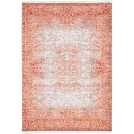 Rug Unique Loom New Classical Terracotta Rectangular 8' 0 x 11' 4