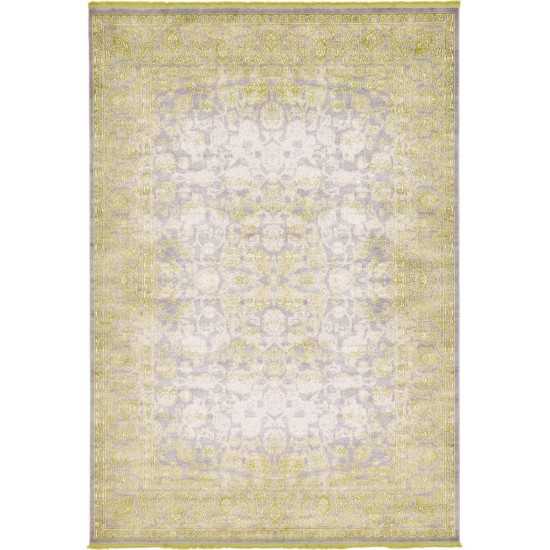 Rug Unique Loom New Classical Light Green Rectangular 8' 0 x 11' 4