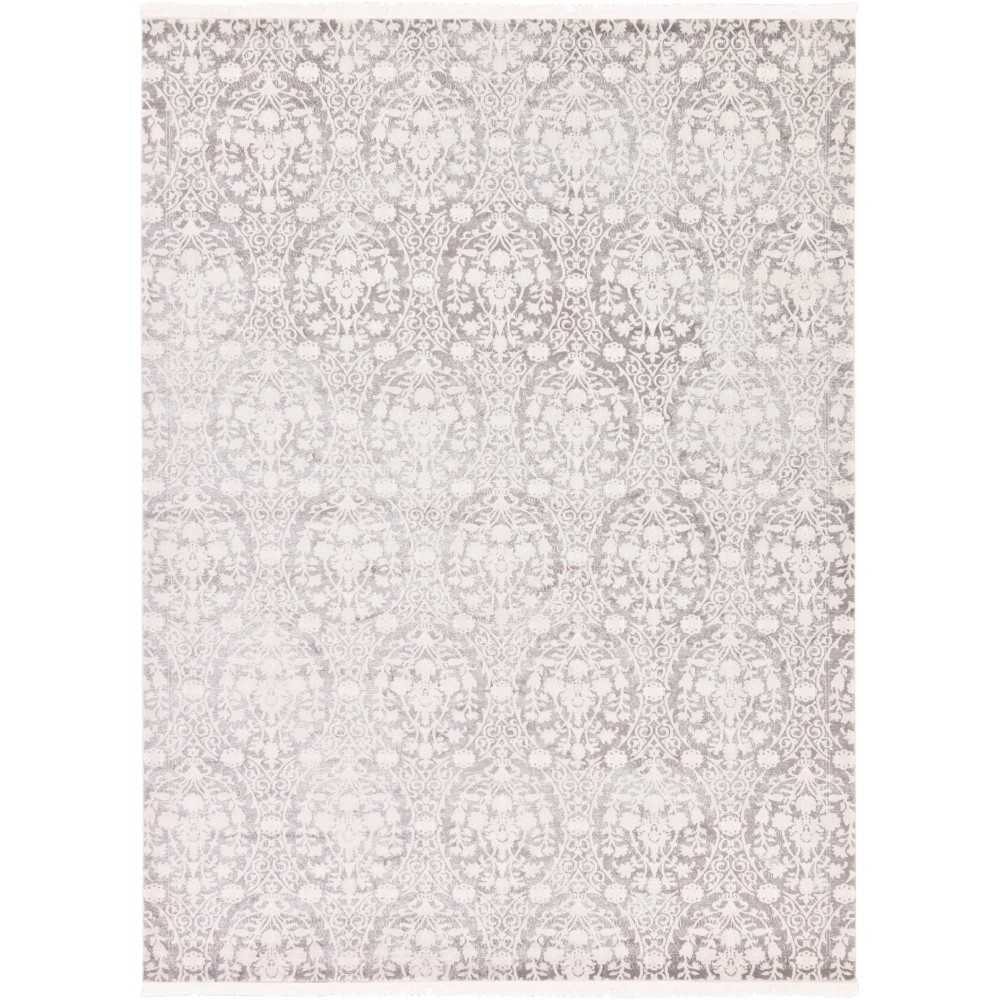 Rug Unique Loom New Classical Gray Rectangular 9' 0 x 12' 0 Rug Unique Loom New Classical Gray Rectangular 9' 0 x 12' 0