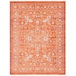 Rug Unique Loom New Classical Terracotta Rectangular 10' 0 x 13' 0