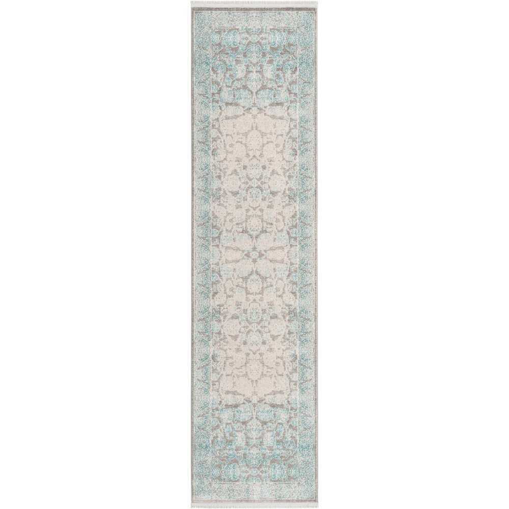 Rug Unique Loom New Classical Blue Runner 2' 7 x 10' 0