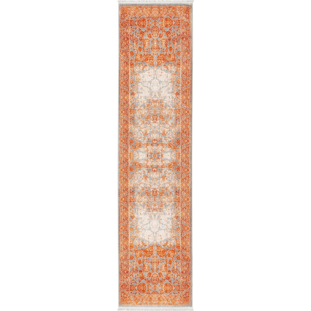 Rug Unique Loom New Classical Terracotta Runner 2' 7 x 10' 0 Rug Unique Loom New Classical Terracotta Runner 2' 7 x 10' 0