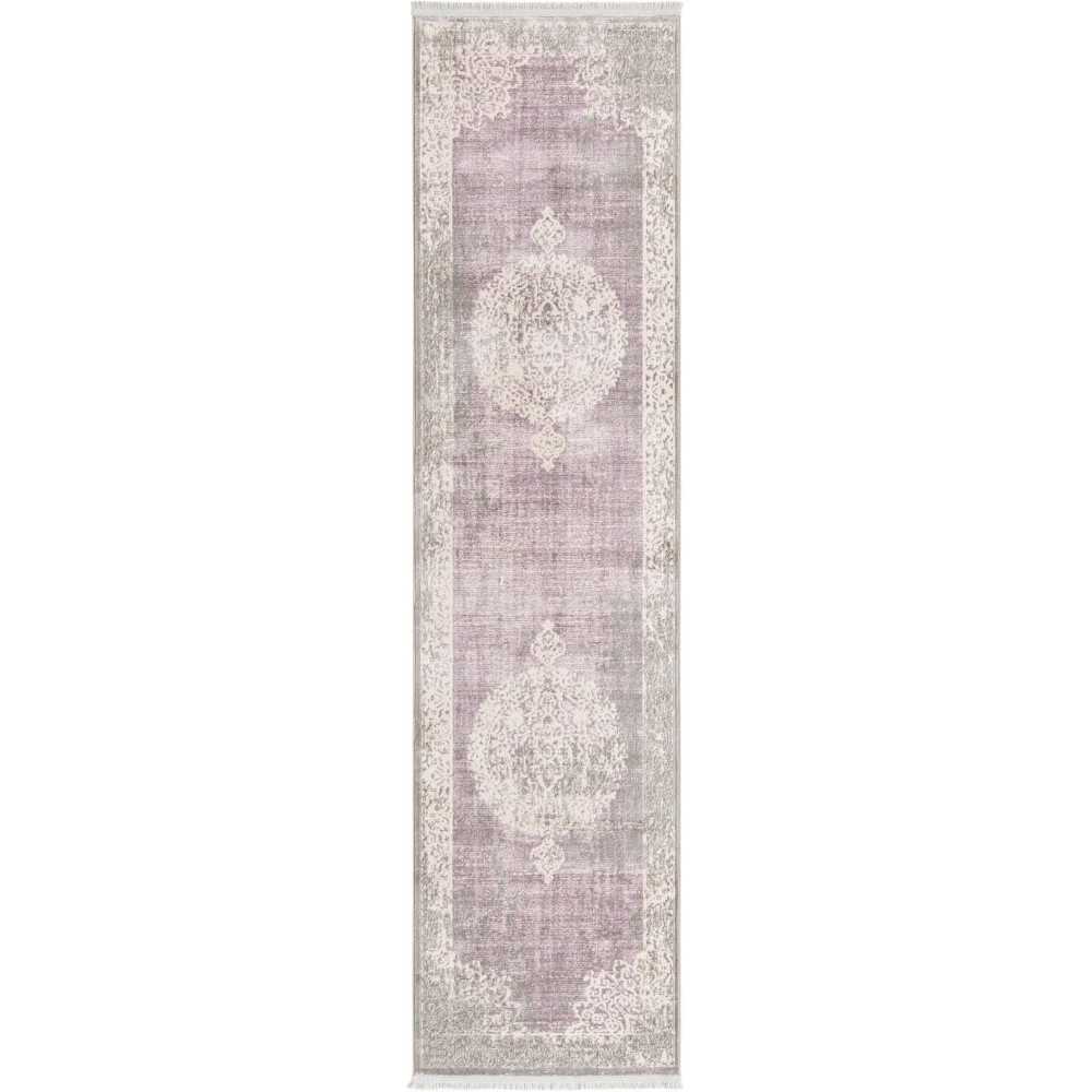 Rug Unique Loom New Classical Purple Runner 2' 7 x 10' 0 Rug Unique Loom New Classical Purple Runner 2' 7 x 10' 0