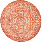 Rug Unique Loom New Classical Terracotta Round 6' 0 x 6' 0