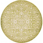 Rug Unique Loom New Classical Light Green Round 8' 0 x 8' 0