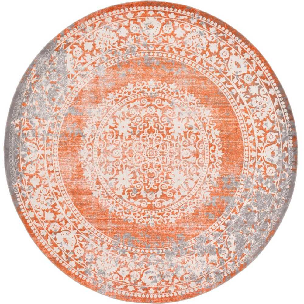 Rug Unique Loom New Classical Terracotta Round 8' 0 x 8' 0 Rug Unique Loom New Classical Terracotta Round 8' 0 x 8' 0