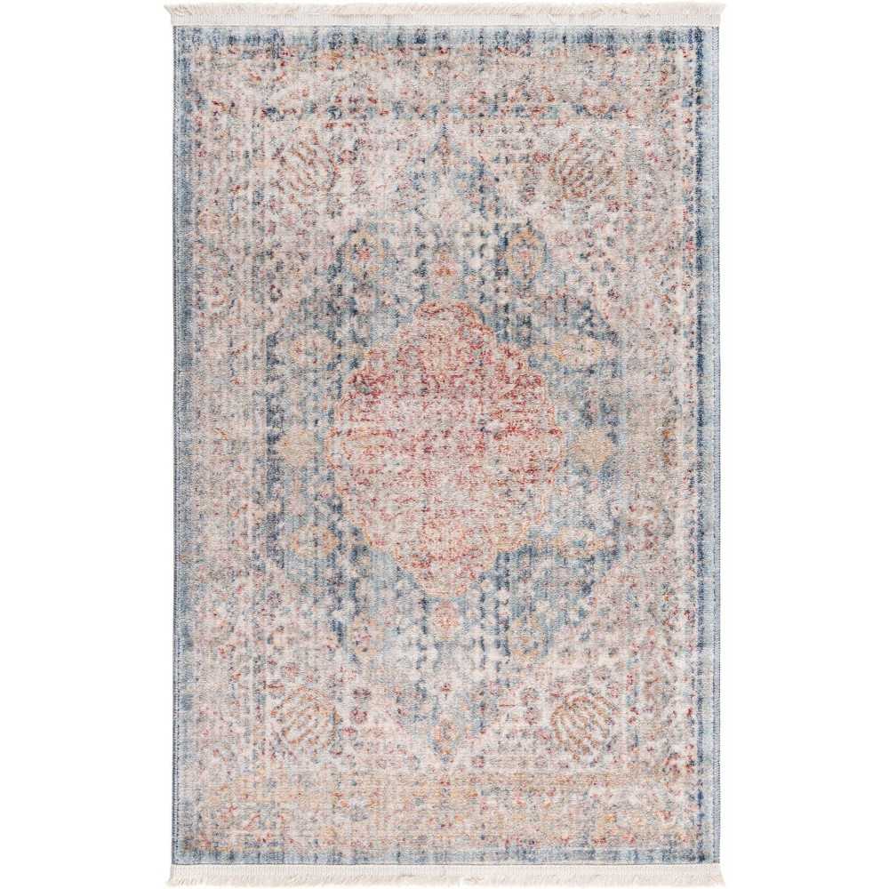 Rug Unique Loom Noble Blue Rectangular 2' 2 x 3' 0 Rug Unique Loom Noble Blue Rectangular 2' 2 x 3' 0