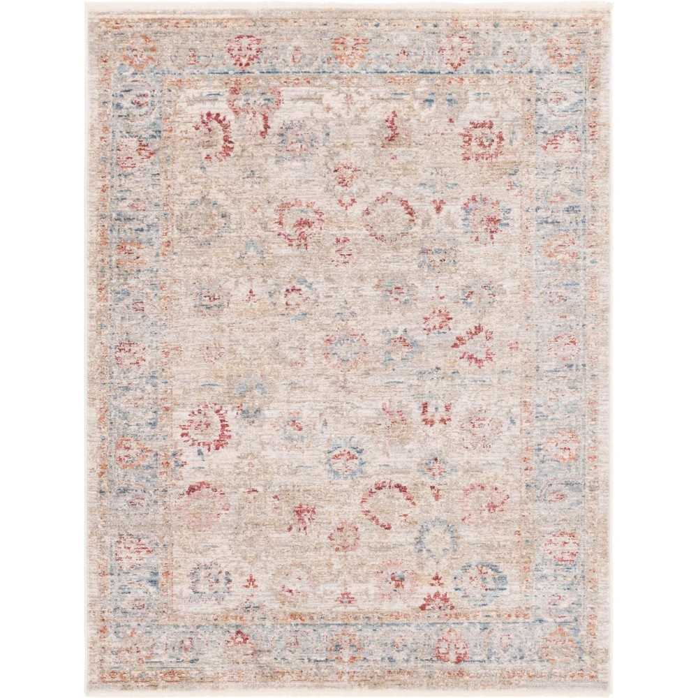 Rug Unique Loom Noble Ivory Rectangular 4' 0 x 6' 0 Rug Unique Loom Noble Ivory Rectangular 4' 0 x 6' 0