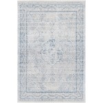Rug Unique Loom Noble Gray Rectangular 5' 0 x 8' 0