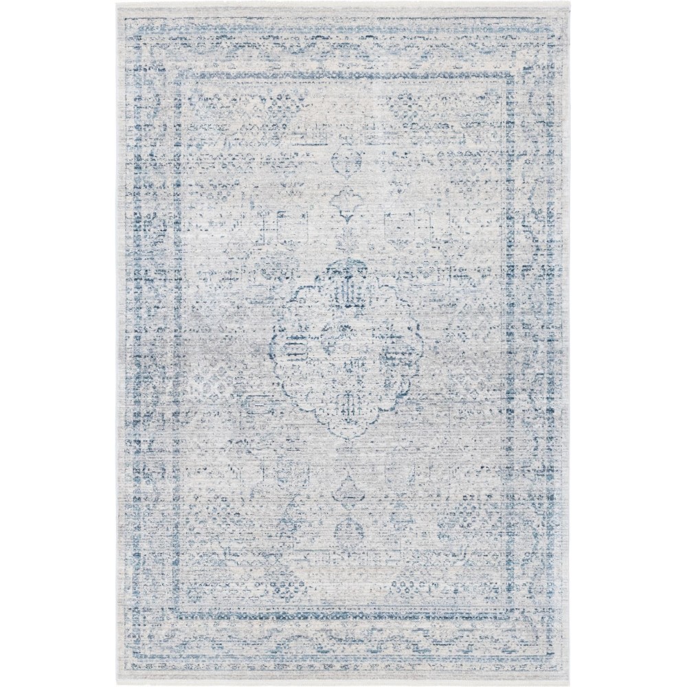 Rug Unique Loom Noble Gray Rectangular 5' 0 x 8' 0 Rug Unique Loom Noble Gray Rectangular 5' 0 x 8' 0