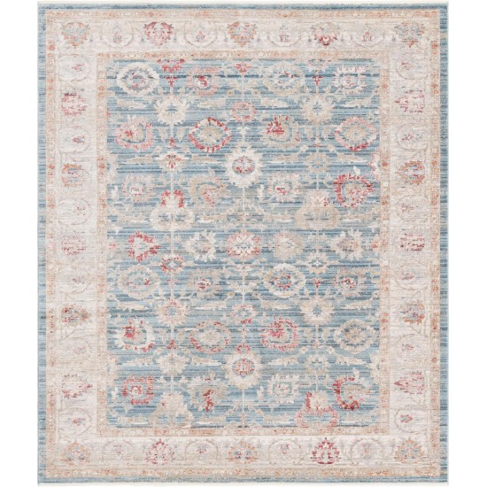 Rug Unique Loom Noble Blue Rectangular 8' 0 x 10' 0