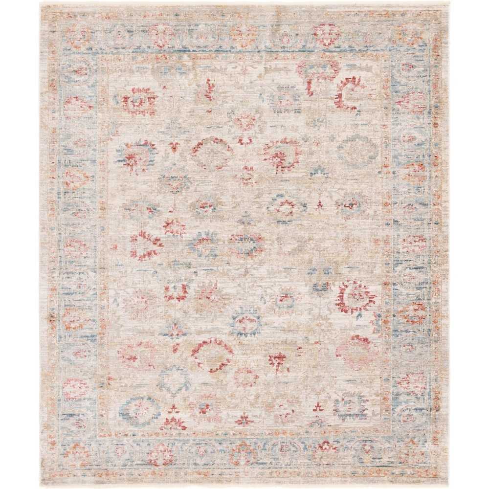 Rug Unique Loom Noble Ivory Rectangular 8' 0 x 10' 0 Rug Unique Loom Noble Ivory Rectangular 8' 0 x 10' 0