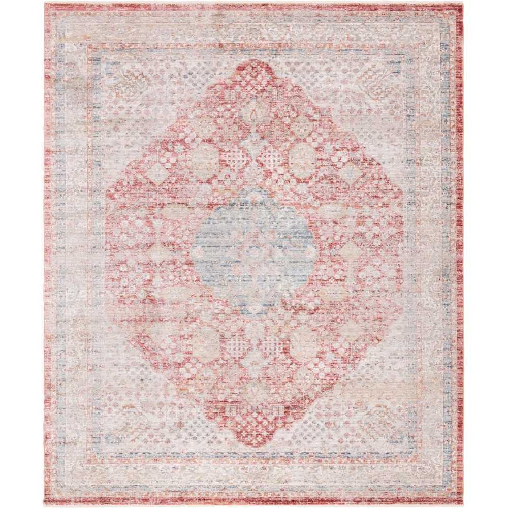 Rug Unique Loom Noble Red Rectangular 9' 0 x 12' 0 Rug Unique Loom Noble Red Rectangular 9' 0 x 12' 0