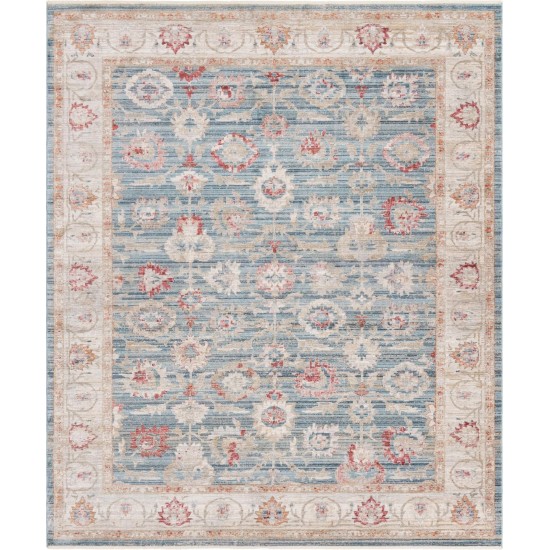 Rug Unique Loom Noble Blue Rectangular 9' 0 x 12' 0