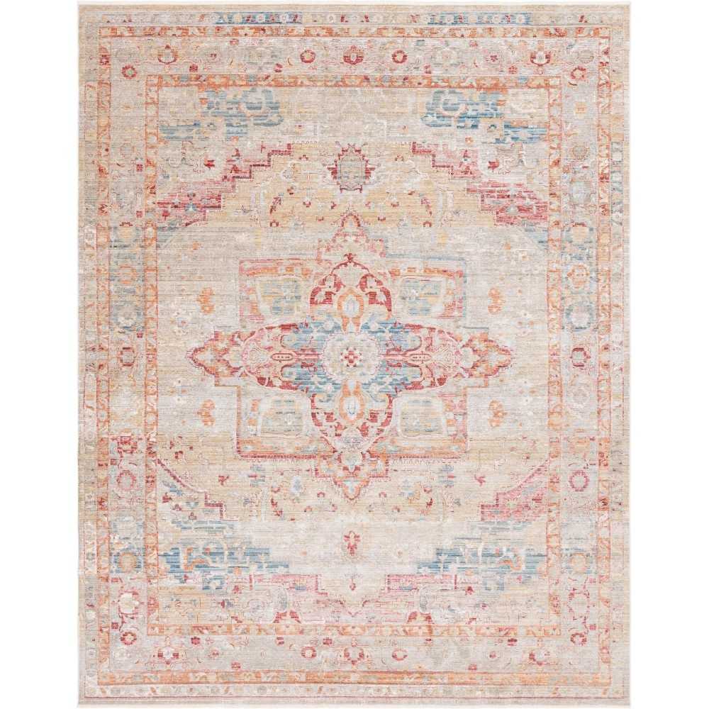 Rug Unique Loom Noble Red Rectangular 10' 0 x 13' 11 Rug Unique Loom Noble Red Rectangular 10' 0 x 13' 11