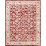 Rug Unique Loom Noble Red Rectangular 10' 0 x 13' 11