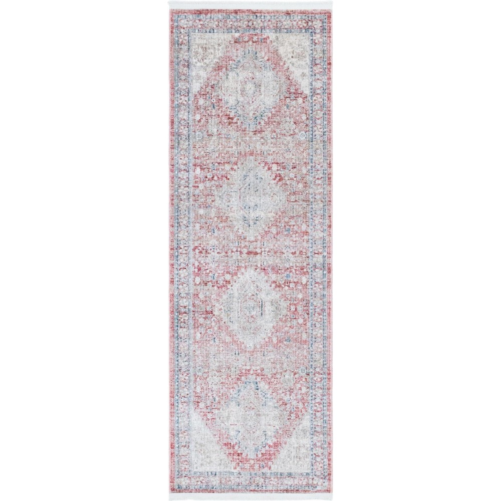 Rug Unique Loom Noble Cream Runner 2' 2 x 6' 0 Rug Unique Loom Noble Cream Runner 2' 2 x 6' 0