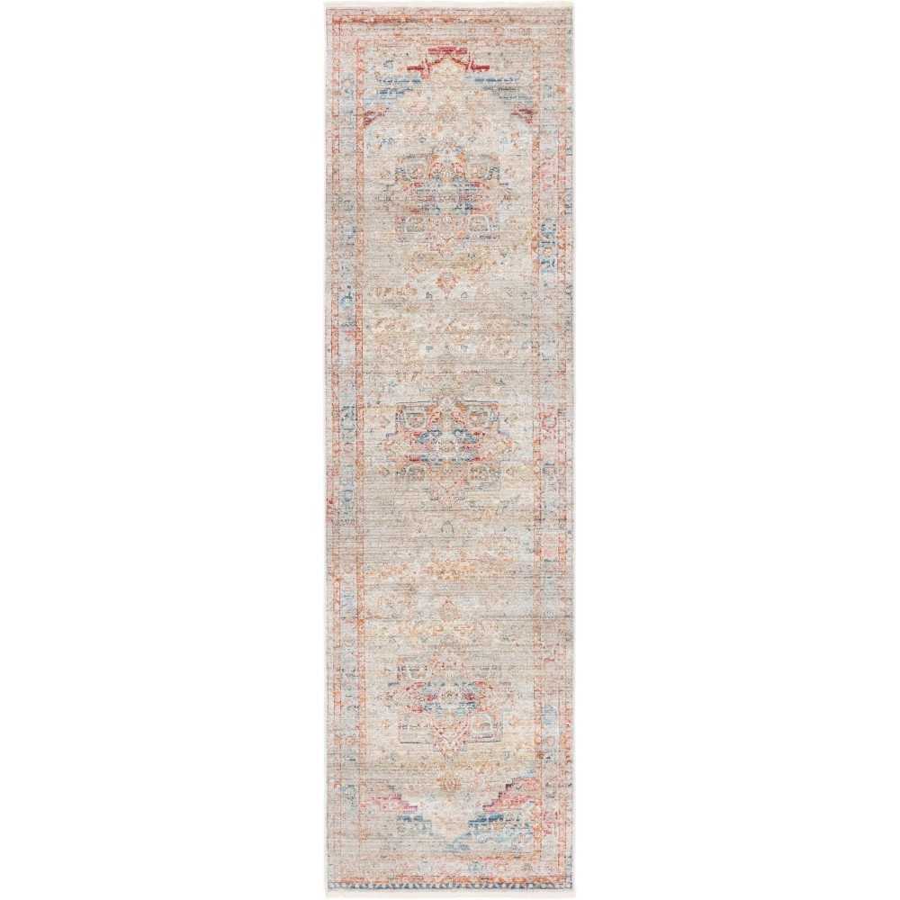 Rug Unique Loom Noble Red Runner 2' 7 x 10' 0 Rug Unique Loom Noble Red Runner 2' 7 x 10' 0