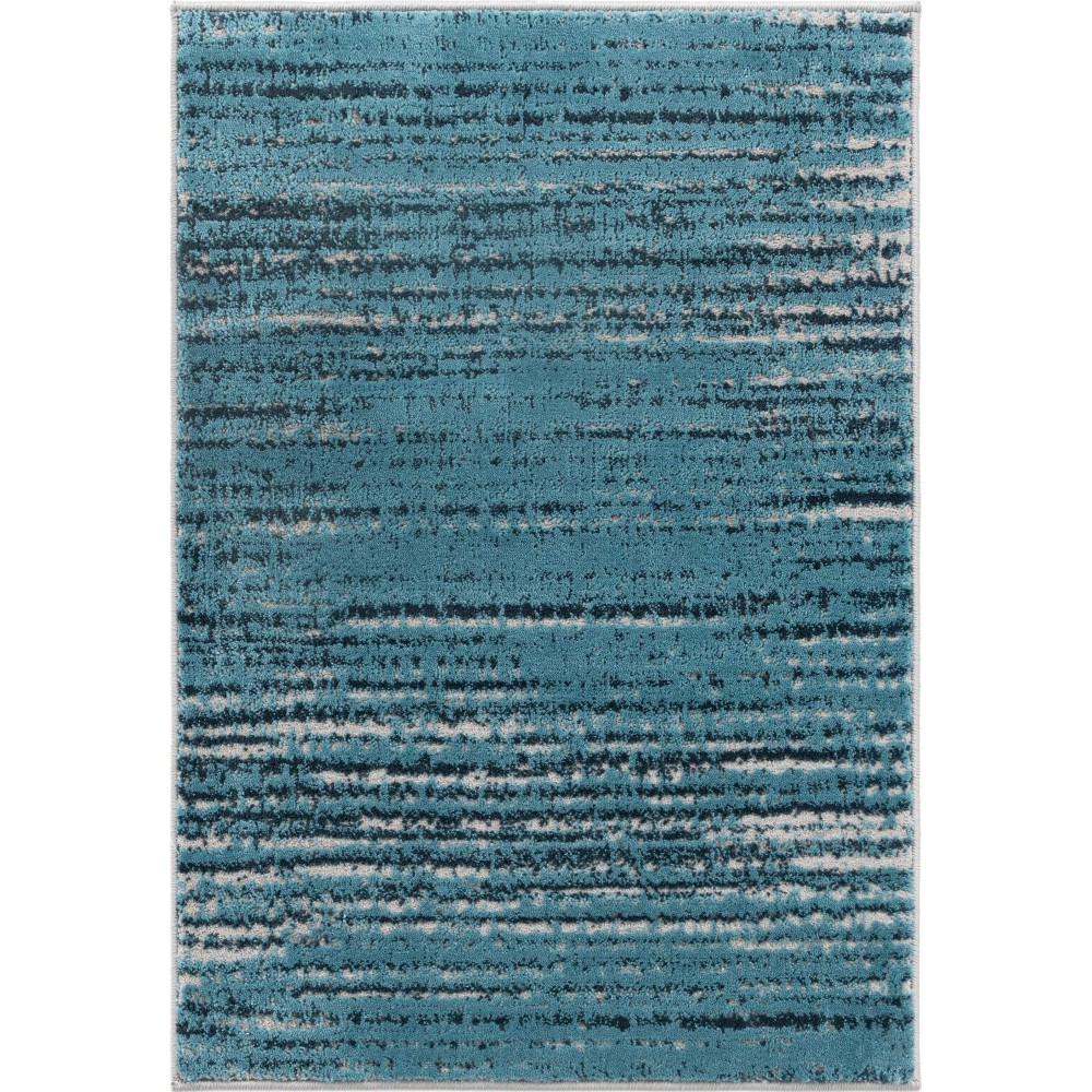 Rug Unique Loom Oasis Blue Rectangular 2' 0 x 3' 0 Rug Unique Loom Oasis Blue Rectangular 2' 0 x 3' 0