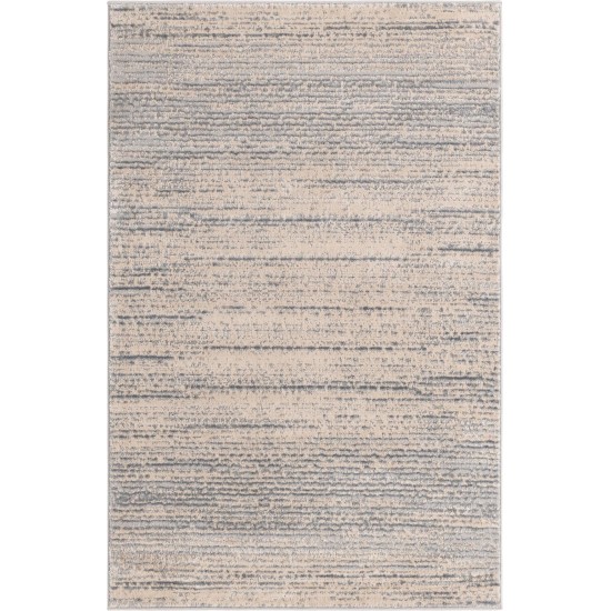 Rug Unique Loom Oasis Cream Rectangular 4' 0 x 6' 0