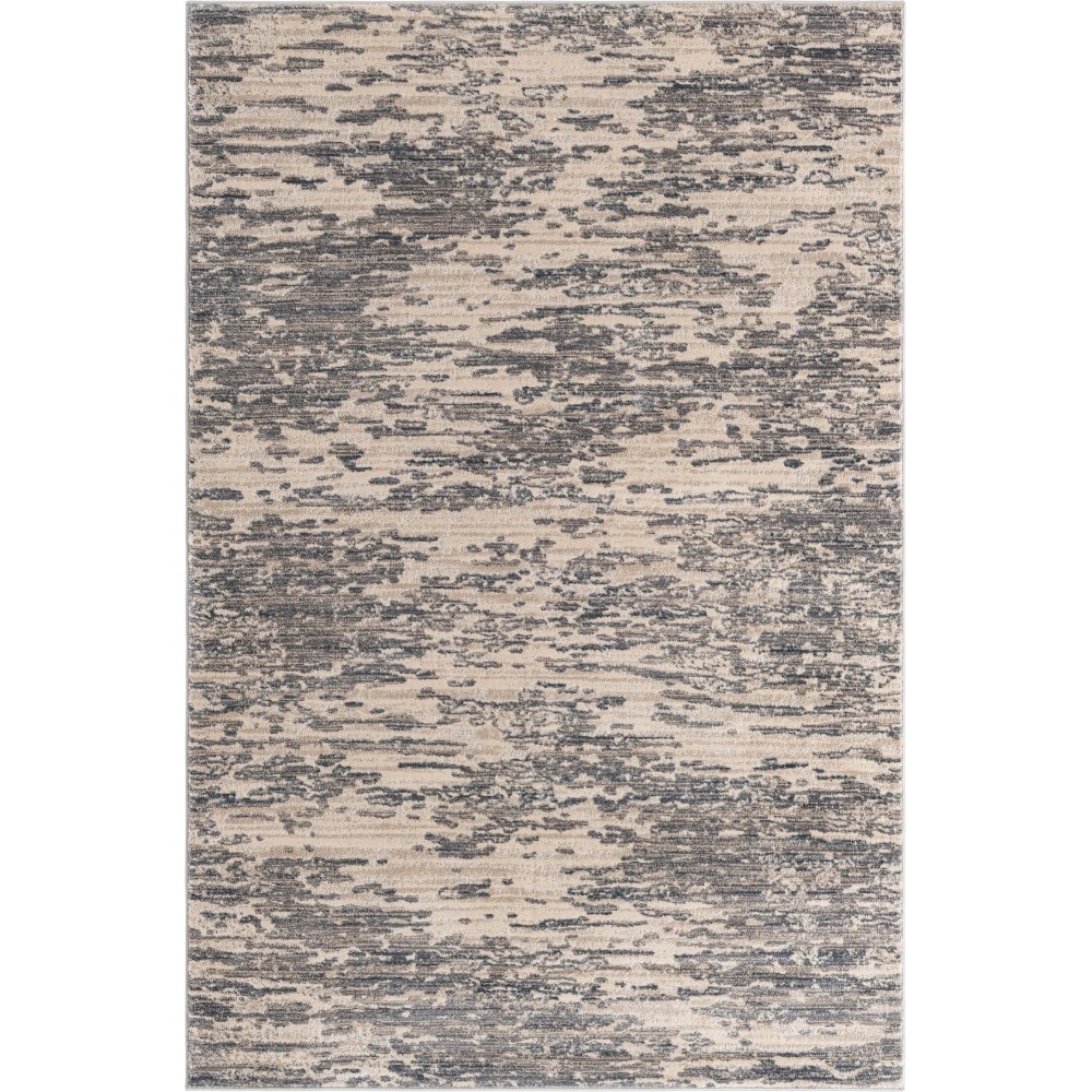 Rug Unique Loom Oasis Gray Rectangular 6' 0 x 9' 0 Rug Unique Loom Oasis Gray Rectangular 6' 0 x 9' 0