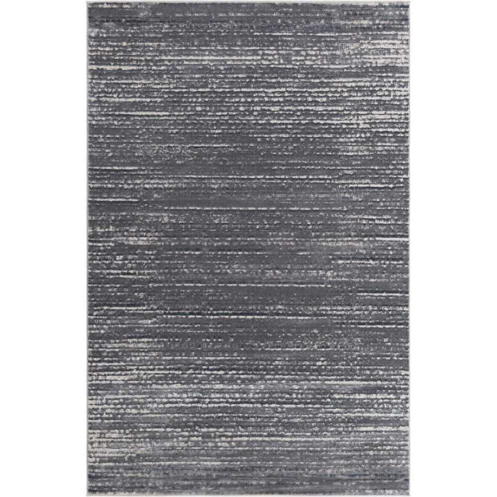 Rug Unique Loom Oasis Gray Rectangular 6' 0 x 9' 0 Rug Unique Loom Oasis Gray Rectangular 6' 0 x 9' 0