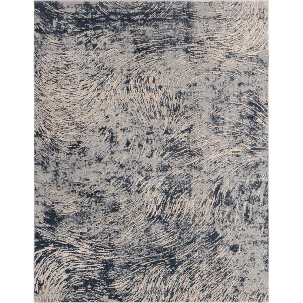 Rug Unique Loom Oasis Gray Rectangular 8' 0 x 10' 0 Rug Unique Loom Oasis Gray Rectangular 8' 0 x 10' 0