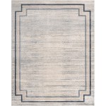 Rug Unique Loom Oasis Gray Rectangular 8' 0 x 10' 0