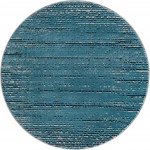 Rug Unique Loom Oasis Blue Round 4' 0 x 4' 0