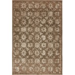 Rug Unique Loom Oslo Light Brown Rectangular 6' 0 x 9' 0