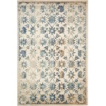 Rug Unique Loom Oslo Cream Rectangular 6' 0 x 9' 0
