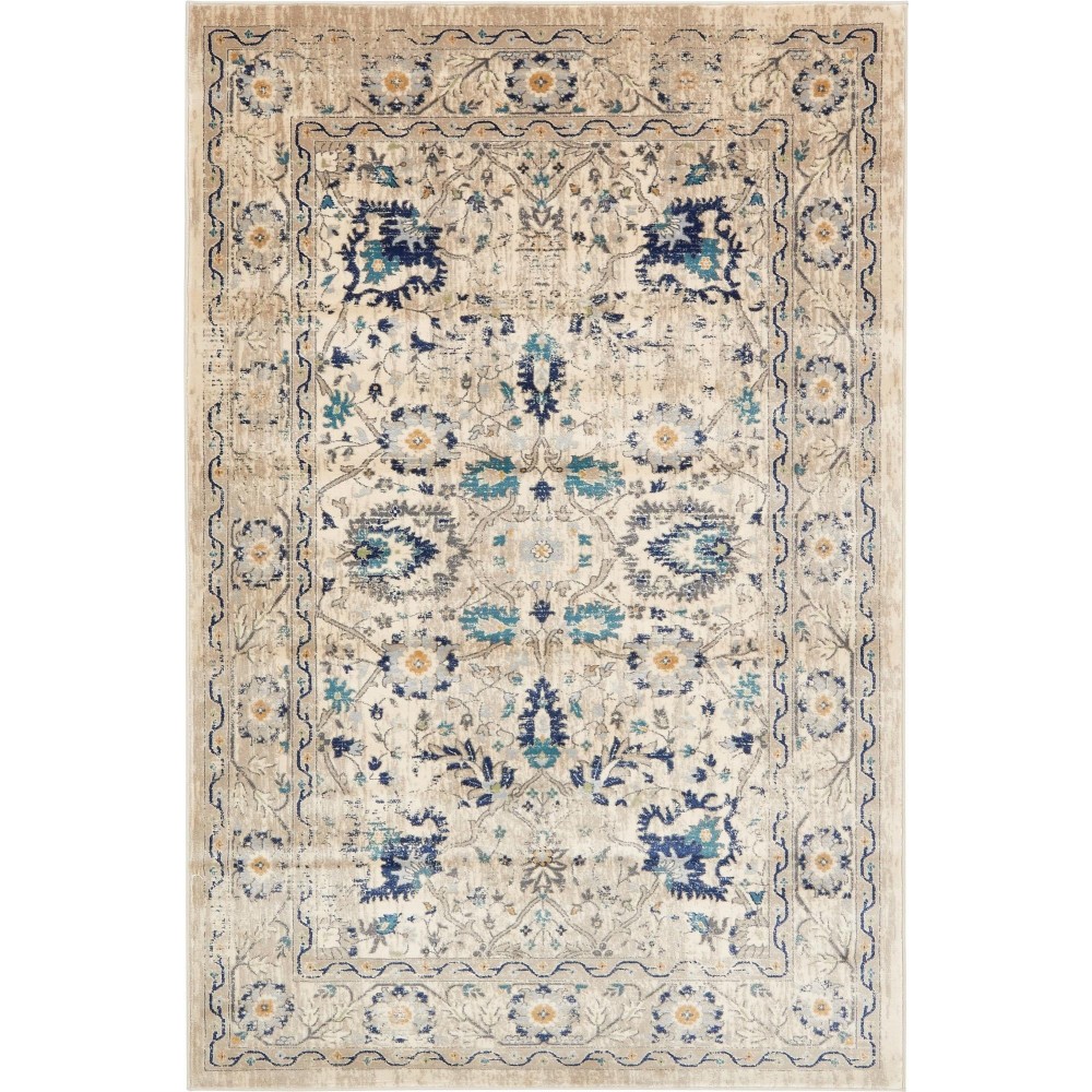 Rug Unique Loom Oslo Beige Rectangular 6' 0 x 9' 0 Rug Unique Loom Oslo Beige Rectangular 6' 0 x 9' 0