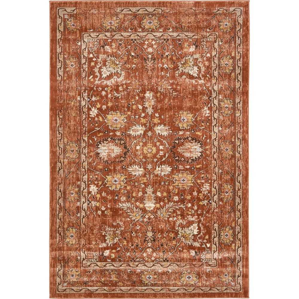 Rug Unique Loom Oslo Terracotta Rectangular 6' 0 x 9' 0 Rug Unique Loom Oslo Terracotta Rectangular 6' 0 x 9' 0